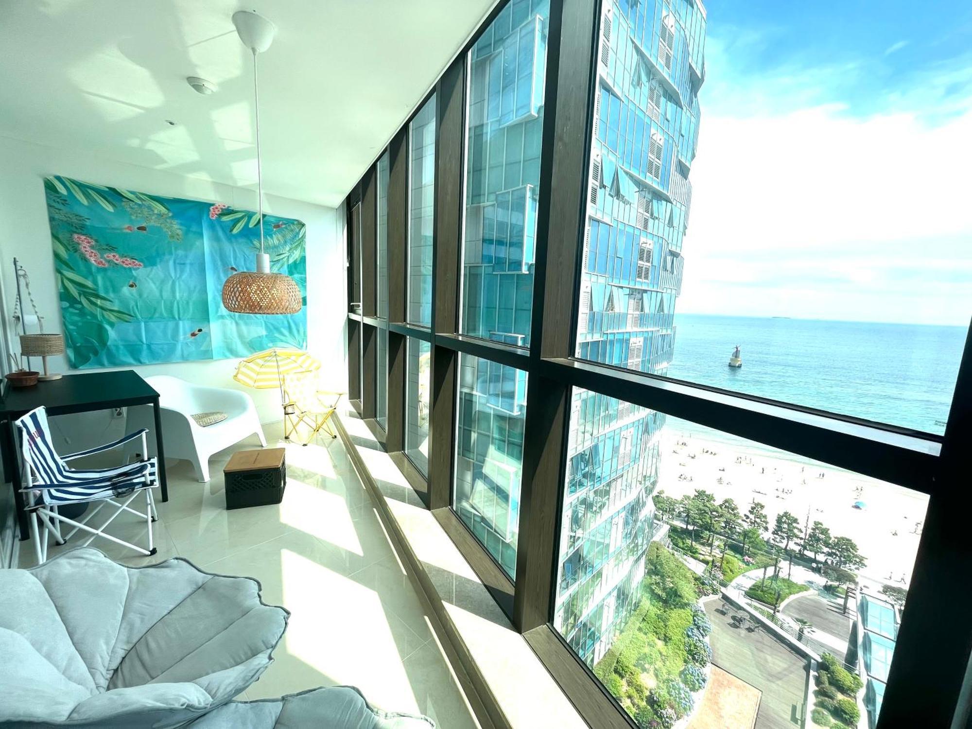 Haeundae Luxury House Appartement Busan Buitenkant foto